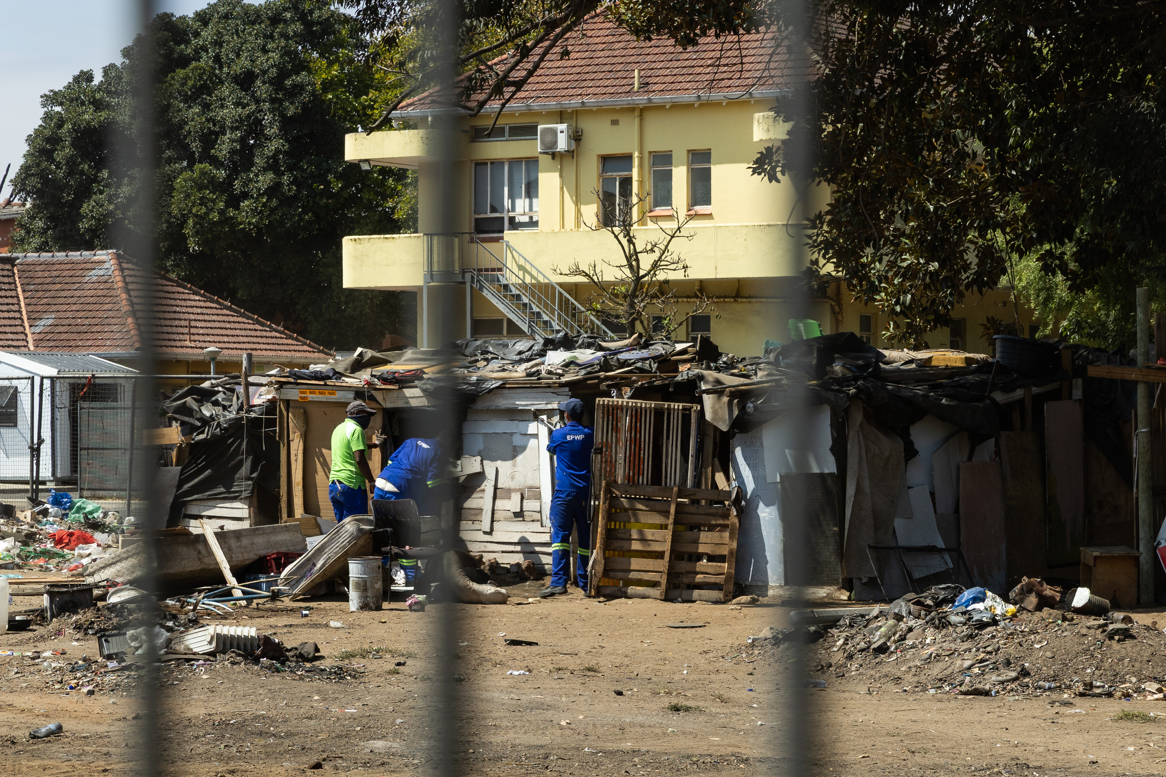 Dozens evicted from informal settlement opposite Cape Town stadium